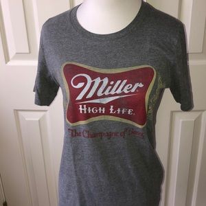 Miller Light graphic vintage tee
